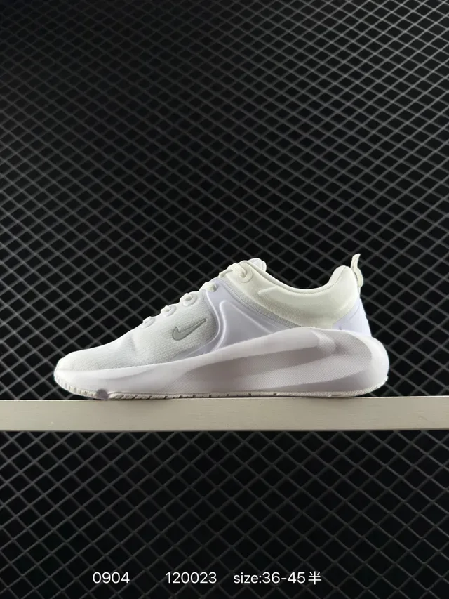 Nike White Beige Sculpted Foam Midsole Lifestyle Sneakers 5