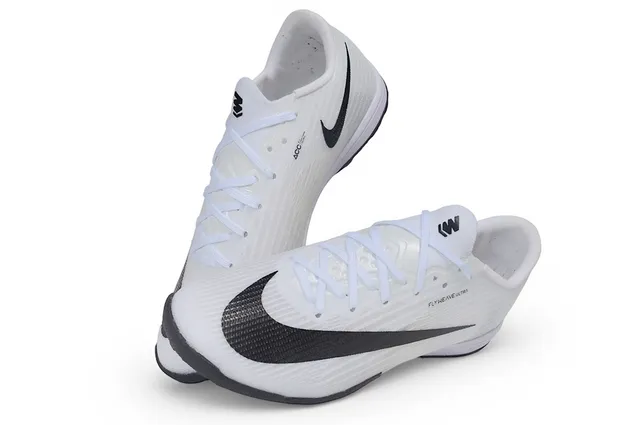 Nike Blanc Noir Flyweave Supérieur Silhouette Basse Chaussures de Football Indoor 7
