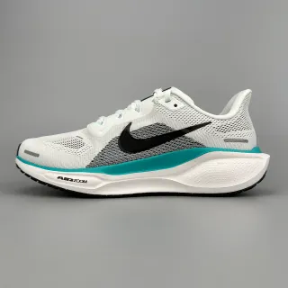 Nike Air Zoom Unit Chaussures de Running Blances Bleues Engineered Knit Upper Visible