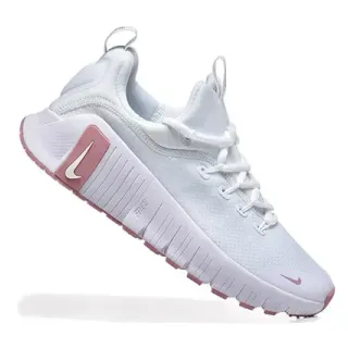Nike सादा गोलापी जाली उपर खोदाई करा पांचा मिडसोल लाइफस्टाइल स्निकार