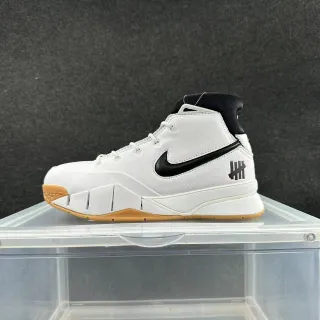 Nike x UNDEFEATED Zoom Kobe IV White Black Gum बास्केटबॉल जूते