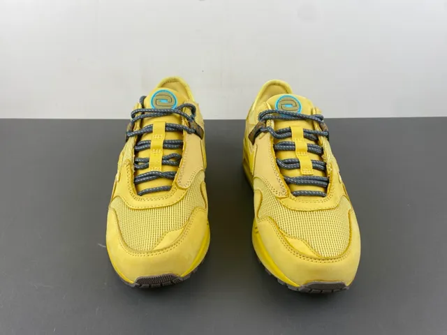 Nike Yellow Gray Low-Top Mesh-and-Synthetic Upper Lifestyle Sneakers 11