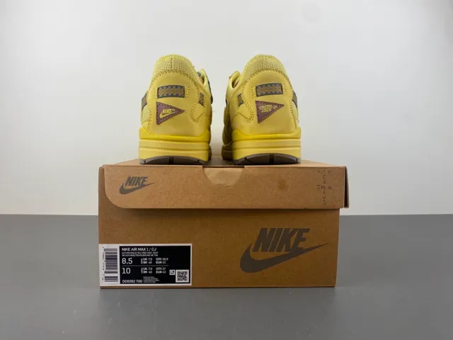 Nike Yellow Gray Low-Top Mesh-and-Synthetic Upper Lifestyle Sneakers 17