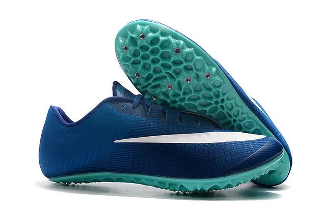 Nike Chaussures de course à tige en maille jaune vert, low-cut, midsole en nid d'abeille 7