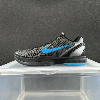 Nike Zoom Kobe VI Black Blue Basketball Shoes