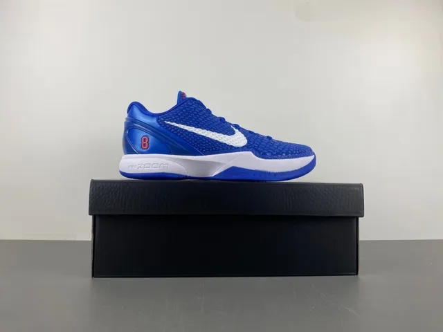 Nike Zoom Kobe VI Royal Blue White Basketball Shoes 15