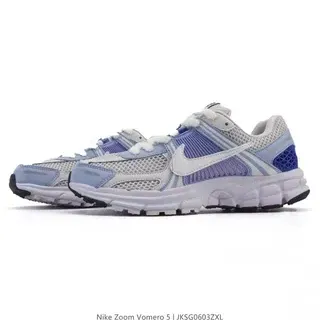 Nike Zoom Vomero 5 Bleu clair violet blanc Chaussures de course