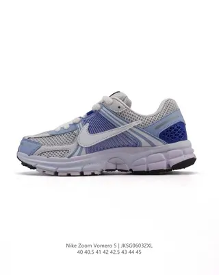 Nike Zoom Vomero 5 Bleu clair violet blanc Chaussures de course 2