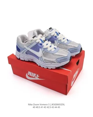 Nike Zoom Vomero 5 Bleu clair violet blanc Chaussures de course 9