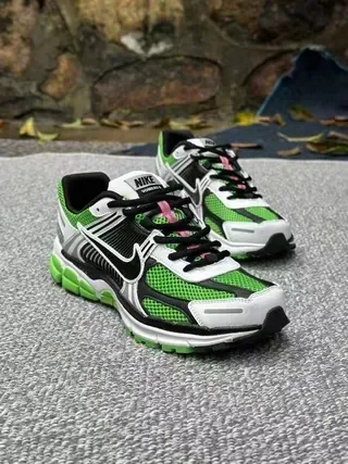 Nike Zoom Vomero 5 حذاء جري أخضر ليموني أسود 8