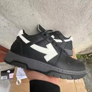 Off-White Arrow حذاء أسلوب الحياة أسود وأبيض