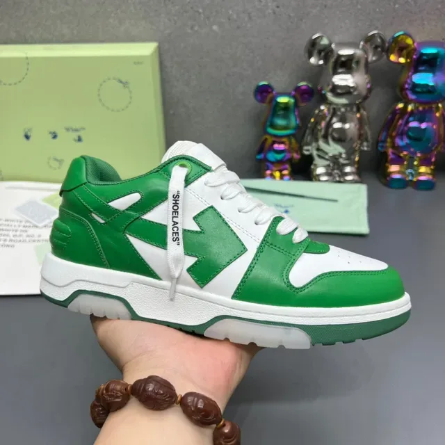 Off-White Sneakers Lifestyle Vert Low-Top Color-Blocked 1