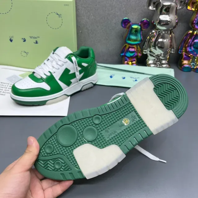 Off-White Sneakers Lifestyle Vert Low-Top Color-Blocked 2