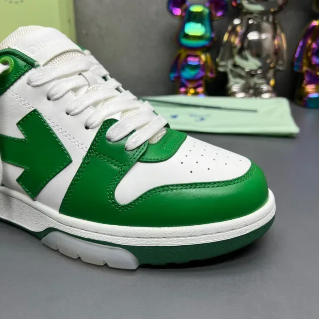 Off-White Sneakers Lifestyle Vert Low-Top Color-Blocked 6