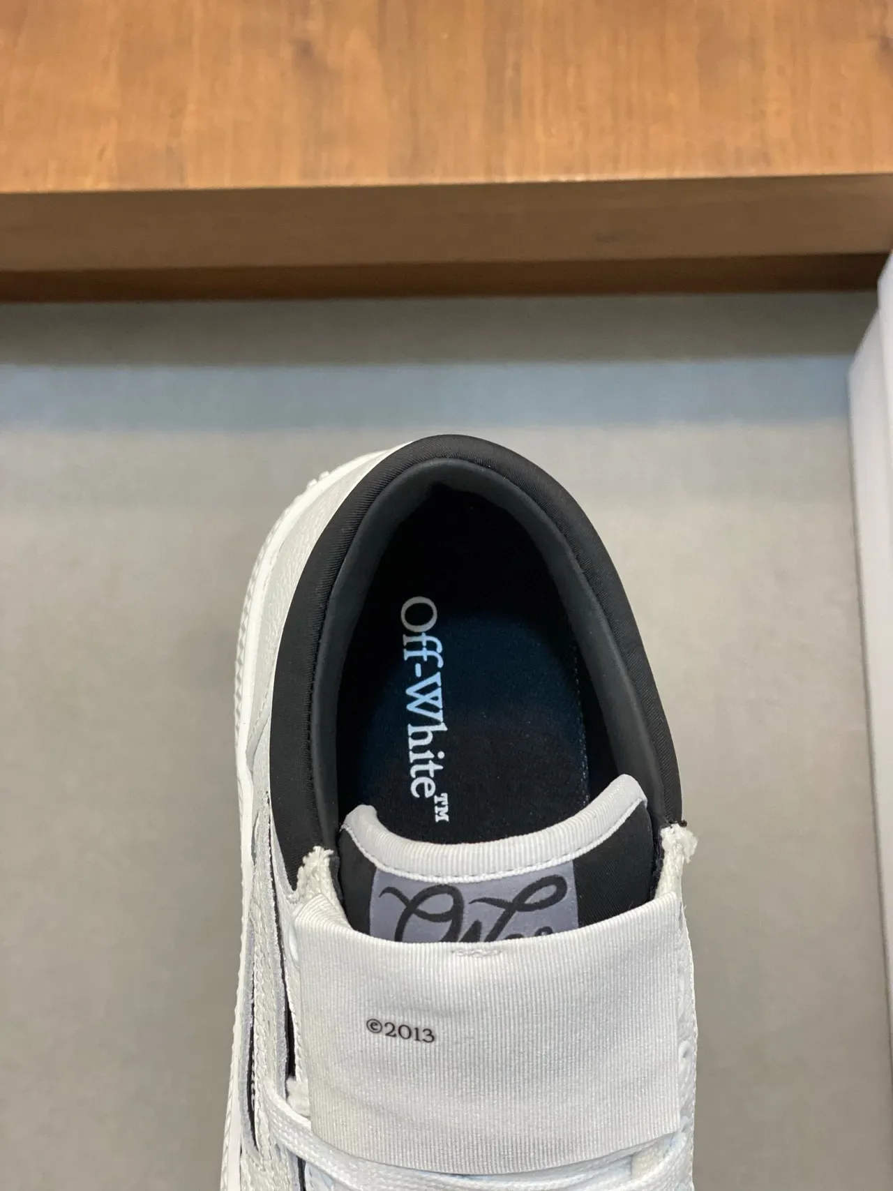 Off-White Industrial Strap White and Black Lifestyle Sneakers 7