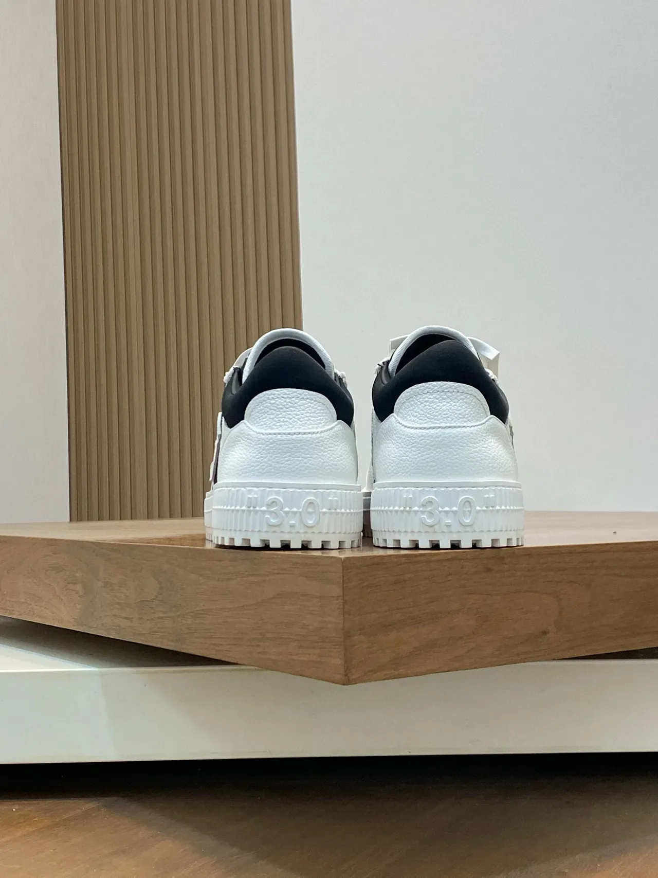 Off-White Industrial Strap White and Black Lifestyle Sneakers 8