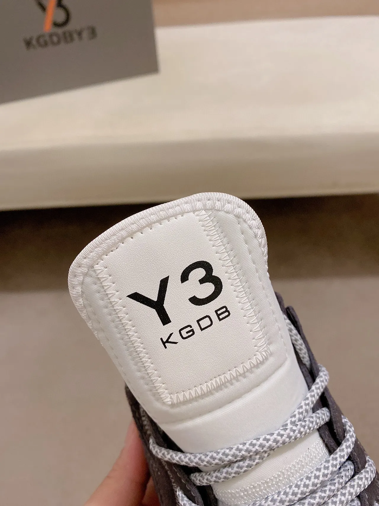 Off-White Runner Marron Blanc Noir Jaune Col à Zip Sneaker à grosses semelles 4