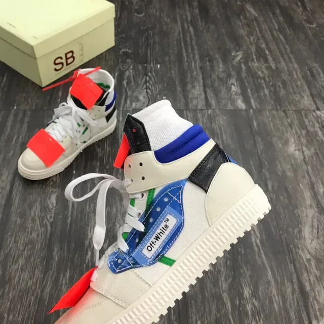Off-White The Ten حذاء رياضي عالي الارتفاع لنمط الحياة 5