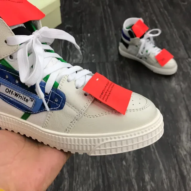 Off-White The Ten حذاء رياضي عالي الارتفاع لنمط الحياة 6