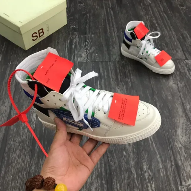 Off-White The Ten حذاء رياضي عالي الارتفاع لنمط الحياة 7