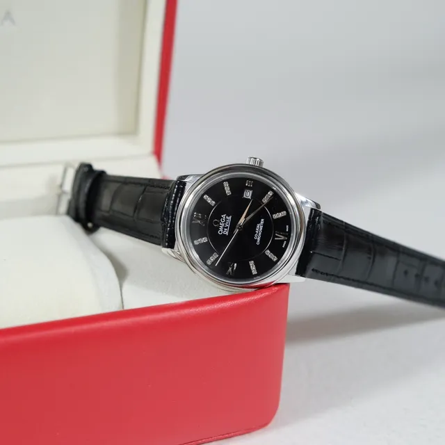 Omega De Ville Co-Axial Chronometer Black Dial Mechanical Watch 3