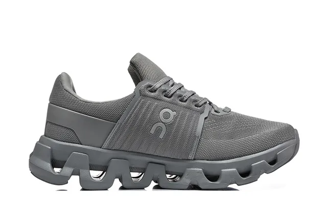 On Cloudmonster Gray Running Shoes 2