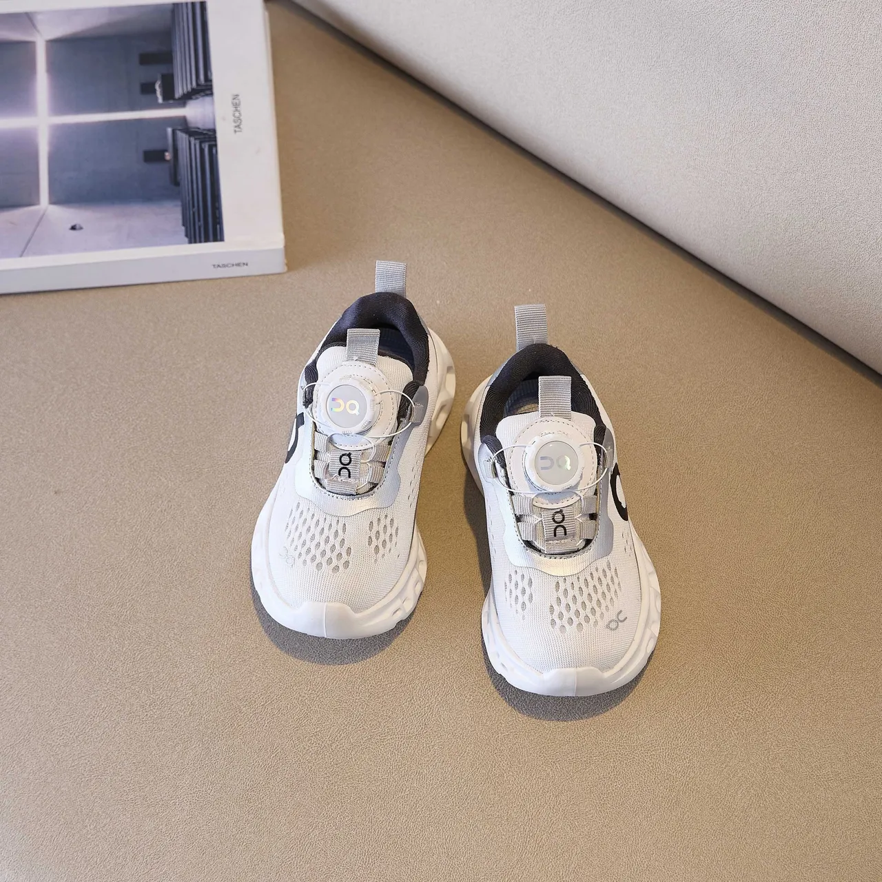 On Cloudmonster Kids Laceless Chunky Sneakers 12