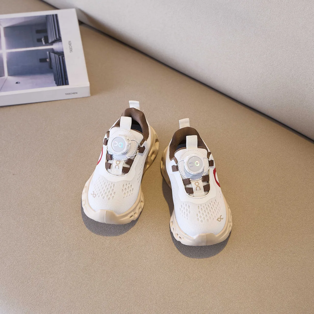 On Cloudmonster Kids Laceless Chunky Sneakers 16