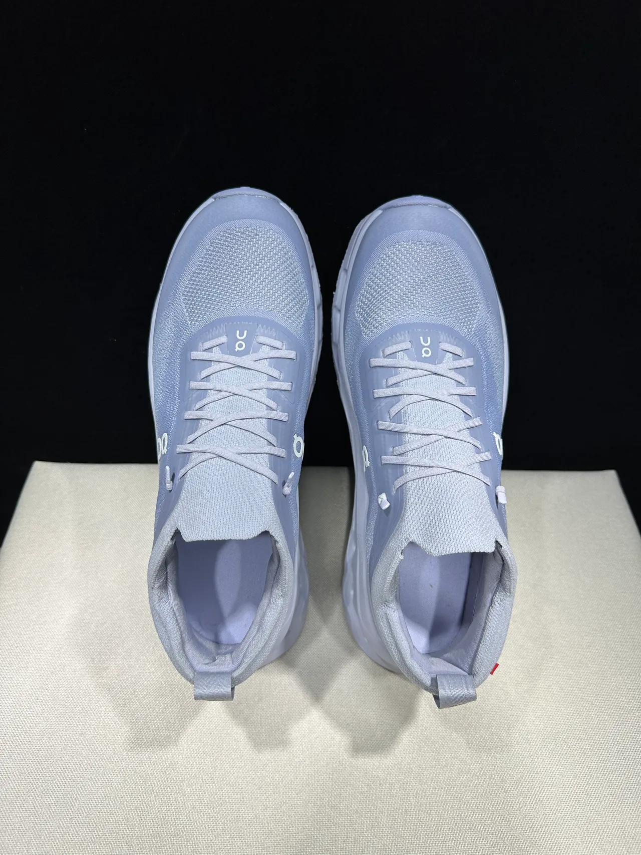 On Cloudmonster Light Gray Running Shoes 6
