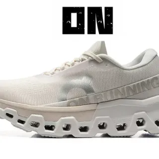 On Cloudmonster Off-White Running Shoes
