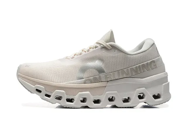 On Cloudmonster Off-White Running Shoes 5