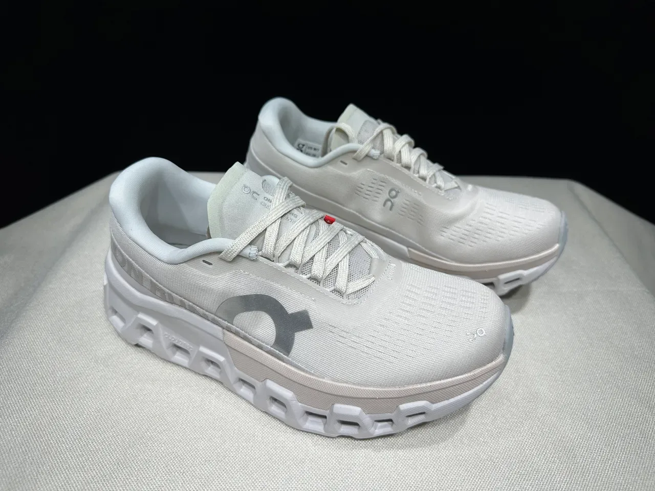 On Cloudmonster Off-White Running Shoes 14