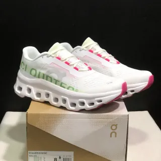 On Cloudmonster White Lima रनिंग जूते