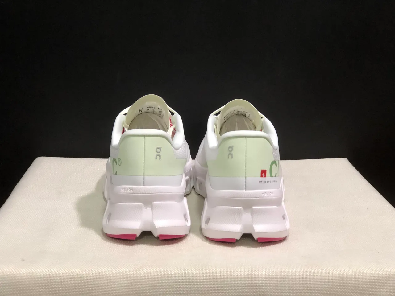 On Cloudmonster White Lima Running Shoes 3