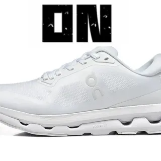 On Cloudmonster Zapatillas de correr blancas