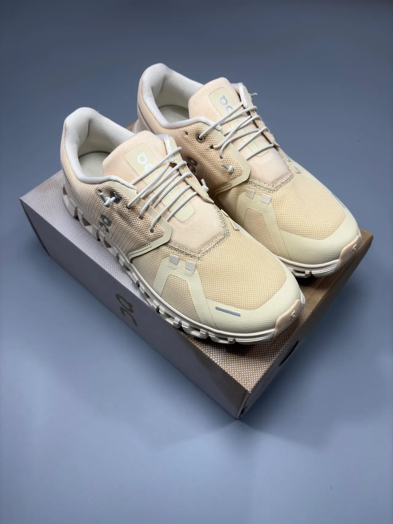 On Cloudnova Beige Mesh Lifestyle Sneakers 9