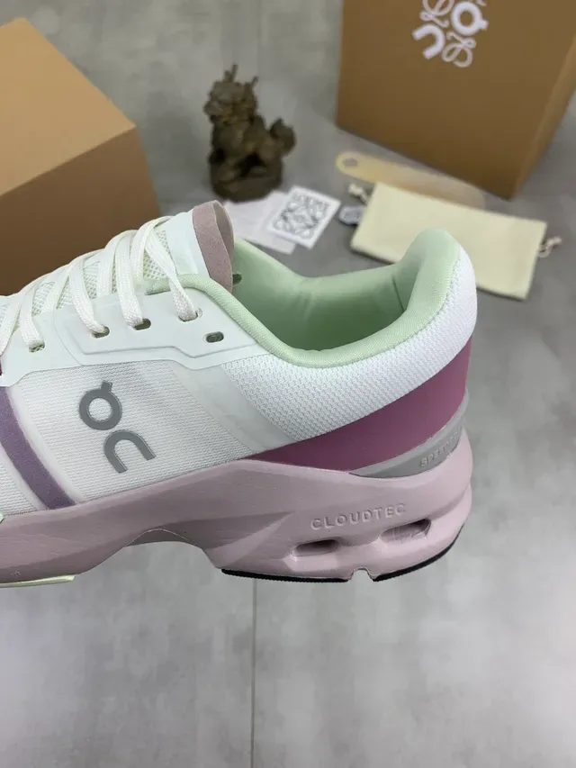 On Cloudnova White Mint Purple Lifestyle Sneakers 4