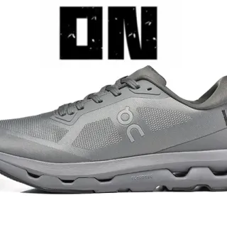 On Gris Monocromático Malla Superior Ingenierizada Zapatillas