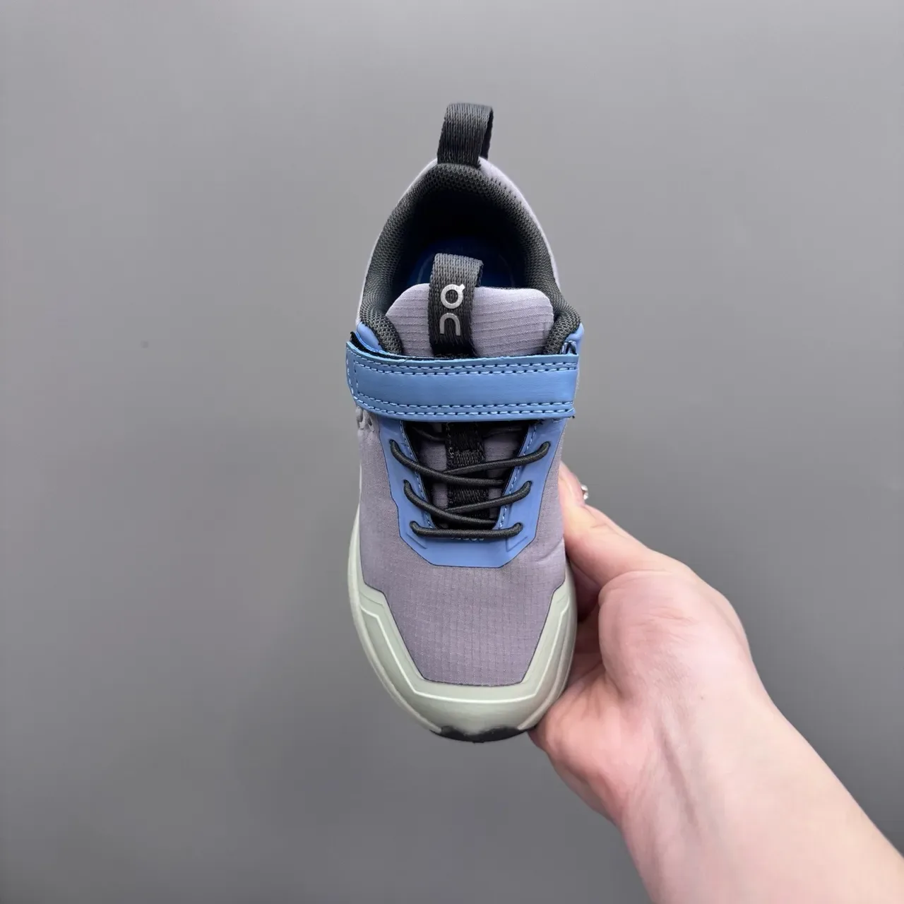 On Violet Bleu Low-Top Velcro Fermeture de Lanière Basket Lifestyle 23