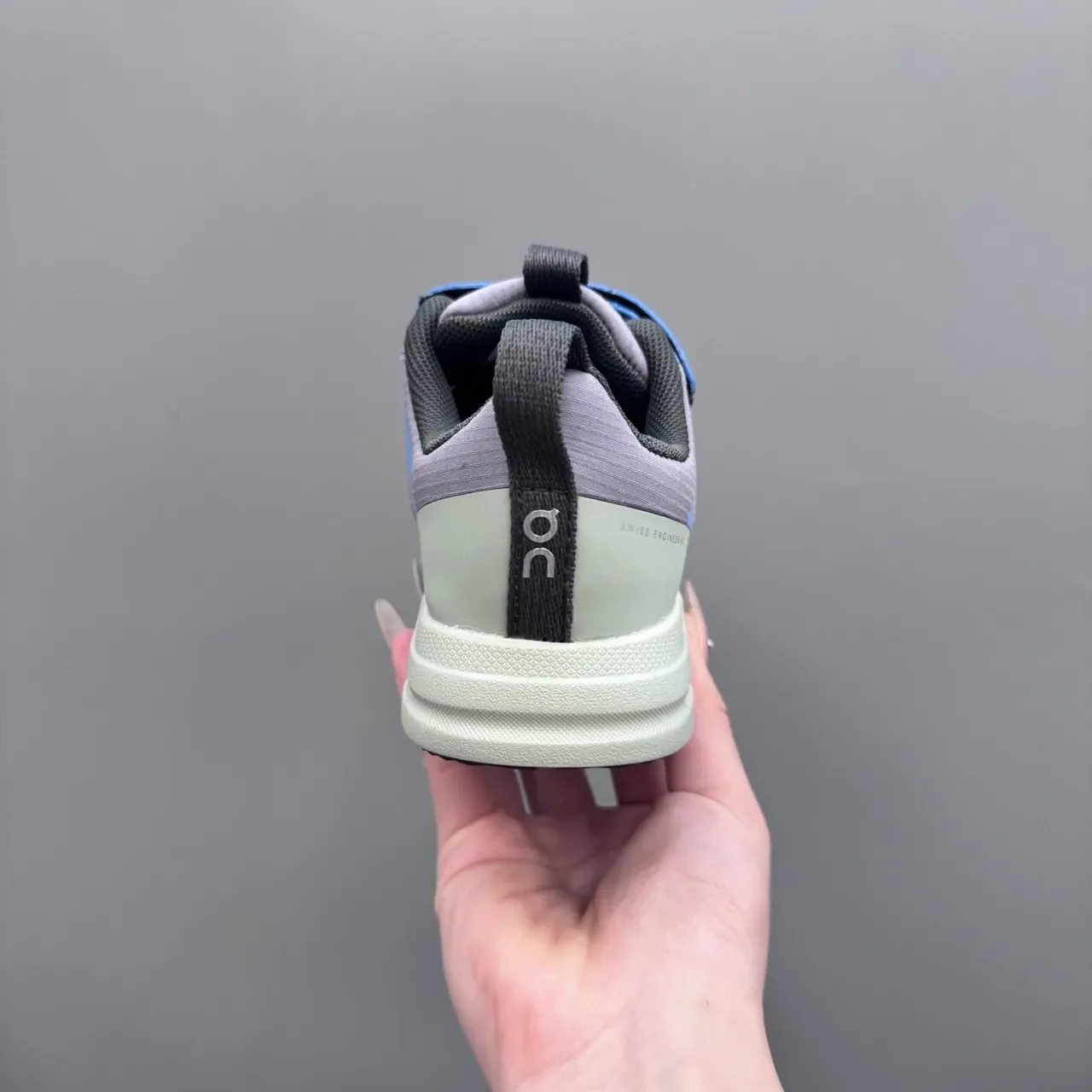 On Violet Bleu Low-Top Velcro Fermeture de Lanière Basket Lifestyle 24