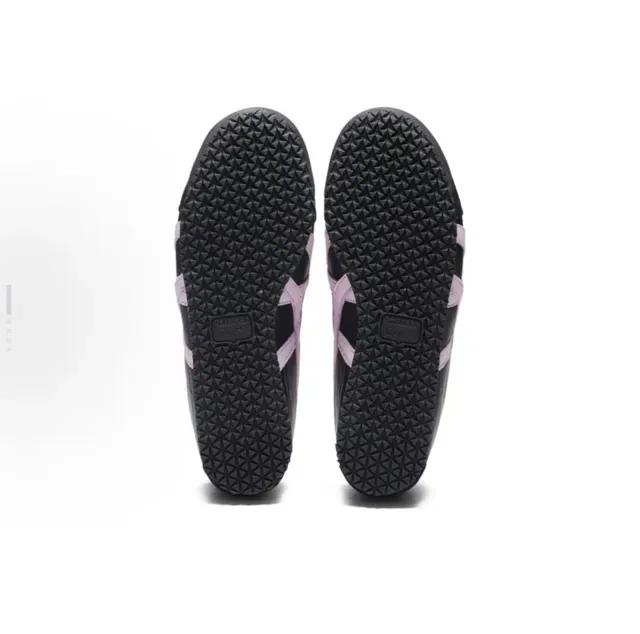 Onitsuka Tiger Mexico 66 Black and Pink Lifestyle Sneakers 4