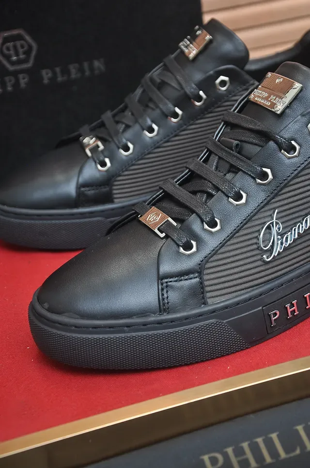 Philipp Plein Sneaker Lifestyle Noir à semelle intermédiaire côtelée 3