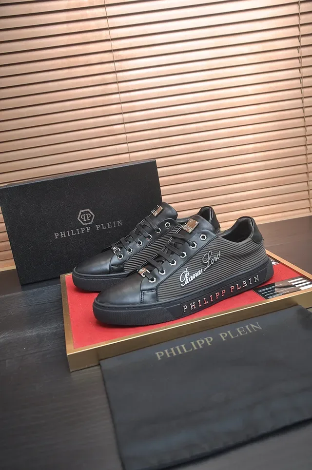 Philipp Plein Sneaker Lifestyle Noir à semelle intermédiaire côtelée 5