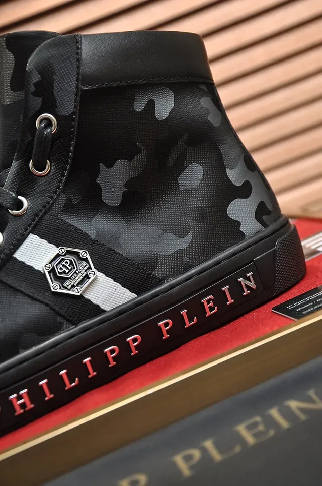 Philipp Plein Camouflage-Print High-Top Sneaker 2