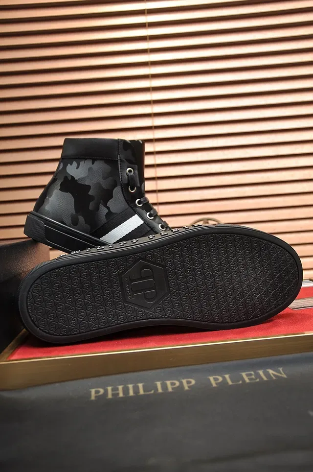 Philipp Plein Camouflage-Print High-Top Sneaker 4