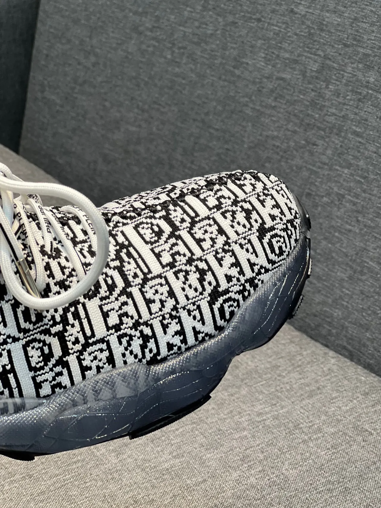 Philipp Plein Monogramme tricoté chunky sneaker 3