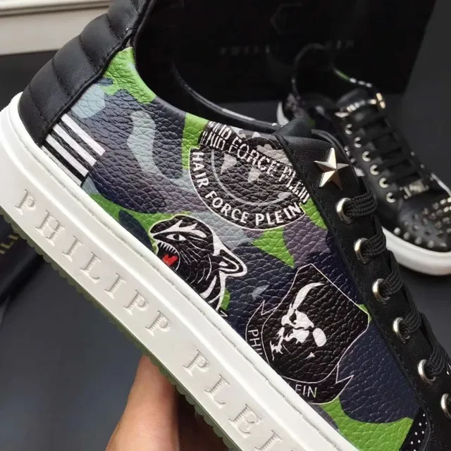 Philipp Plein Sneakers Lifestyle avec Graphisme Camo Studded 2
