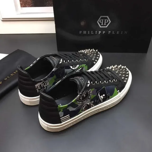 Philipp Plein Sneakers Lifestyle avec Graphisme Camo Studded 4