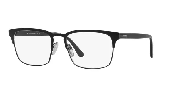Prada Semi-Rimless Rectangular Acetate and Metal Optical Glasses 3