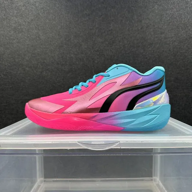 Puma All-Pro Nitro upper rose bleu dégradé sculpté midsole chaussures de basket-ball 2